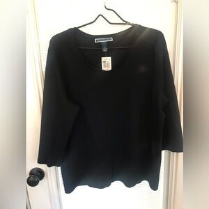 Karen Scott ladies 3/4 sleeve blouse